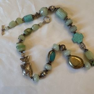 Stone custom necklace